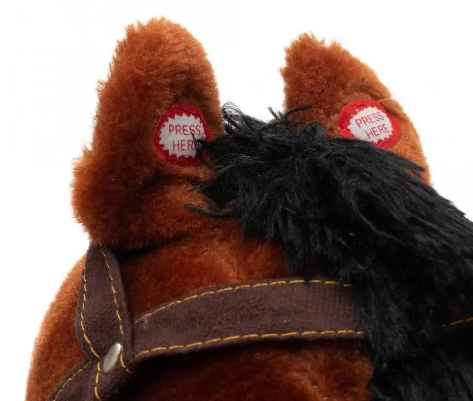 Игрушка-качалка Baby Mix Horse 46440 (Dark Brown)