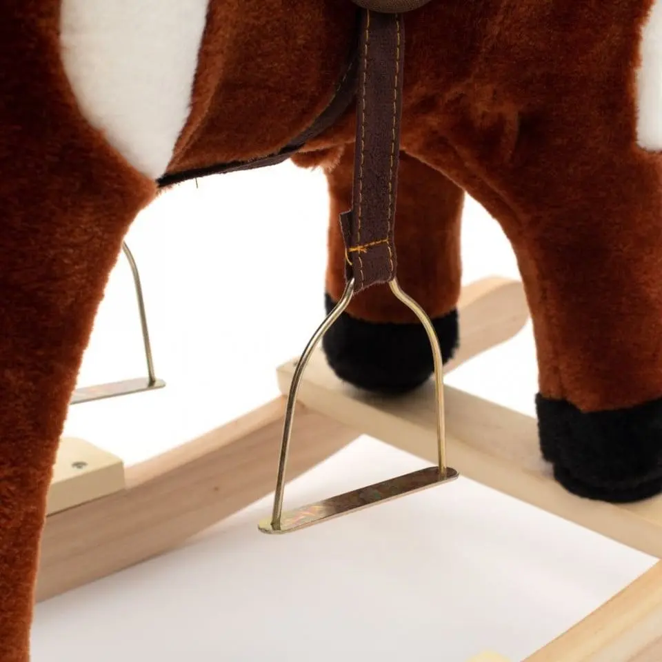 Игрушка-качалка Baby Mix Horse 46440 (Dark Brown)