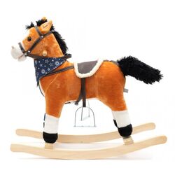 Игрушка-качалка Baby Mix Horse 46441 (Light Brown) Thumb