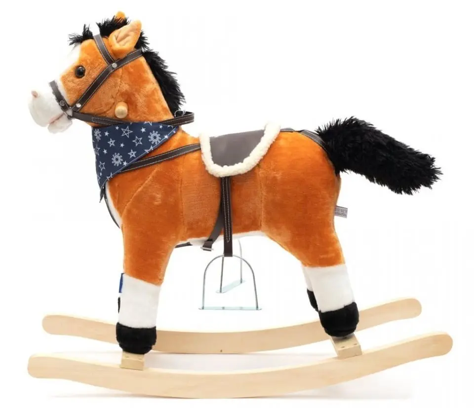 Игрушка-качалка Baby Mix Horse 46441 (Light Brown)
