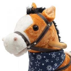 Игрушка-качалка Baby Mix Horse 46441 (Light Brown) Thumb