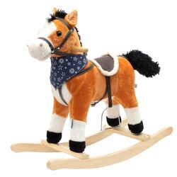 Игрушка-качалка Baby Mix Horse 46441 (Light Brown)