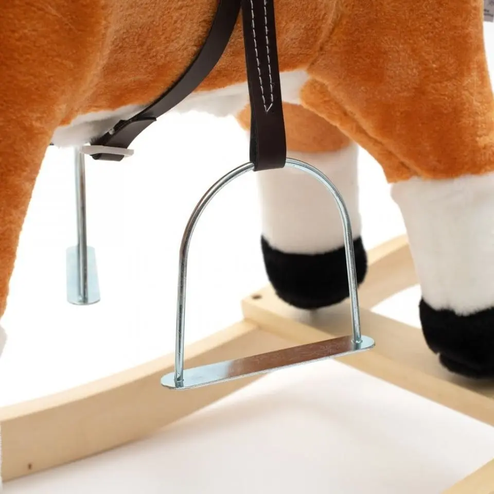 Игрушка-качалка Baby Mix Horse 46441 (Light Brown)