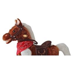 Игрушка-качалка Baby Mix Rocking horse YL-XL 215L-1 (Brown) Thumb