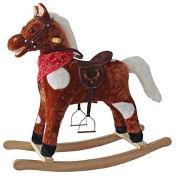 Игрушка-качалка Baby Mix Rocking horse YL-XL 215L-1 (Brown)