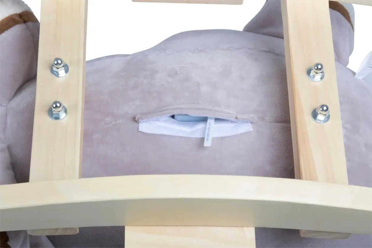 Игрушка-качалка BabyGo Cow (Brown/White) - 4