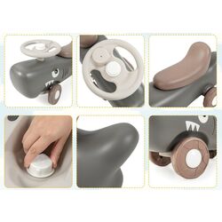 Jucarie-balansoar 3in1 Costway UY10060DK (Dark Grey) Thumb