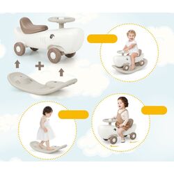 Jucarie-balansoar 3in1 Costway UY10060WH (White) Thumb