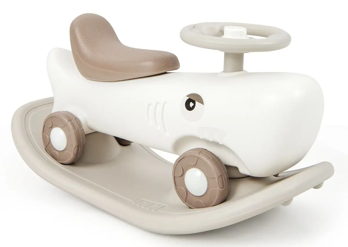 Jucarie-balansoar 3in1 Costway UY10060WH (White)