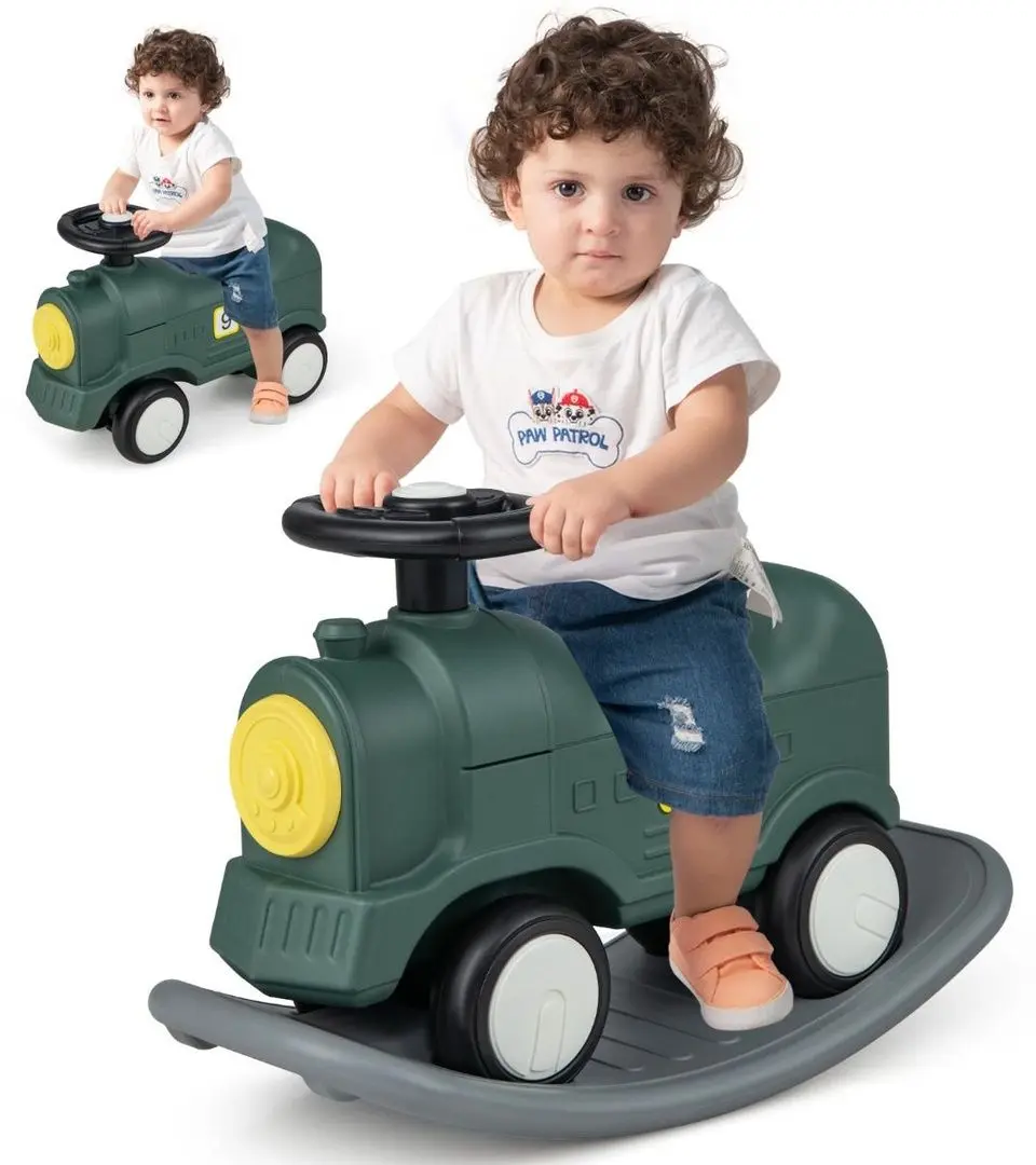 Jucarie-balansoar 3in1 Costway UY10070 (Green) - 2