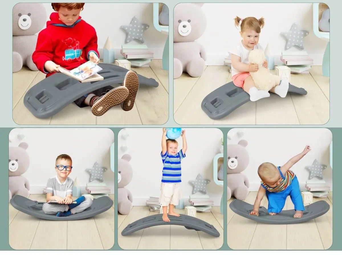 Jucarie-balansoar 3in1 Costway UY10070 (Green) - 3