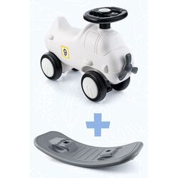 Игрушка-качалка 3в1 Costway UY10071 (White/Grey) Thumb