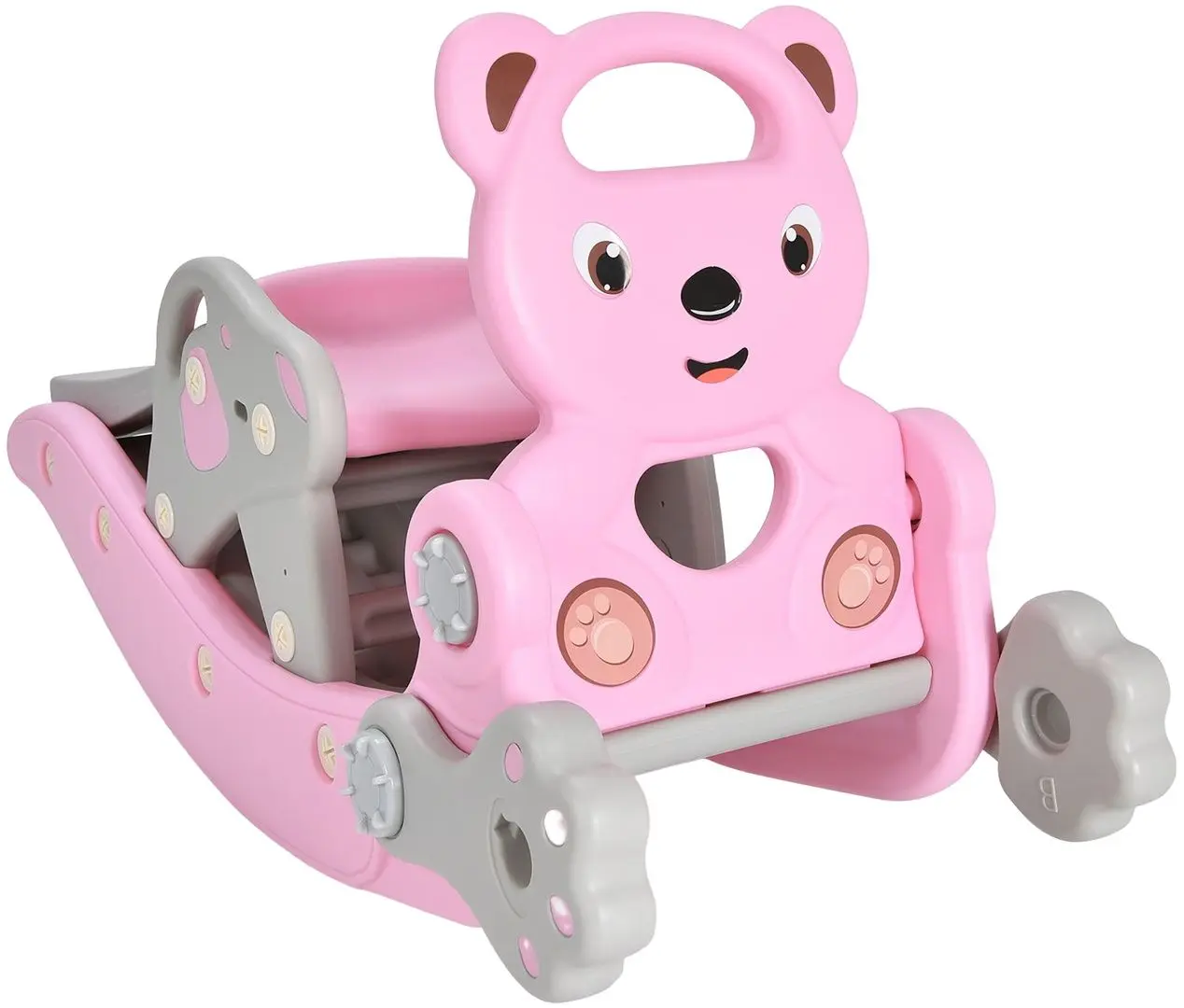 Jucarie-balansoar 4in1 Costway TY327824PI (Pink)