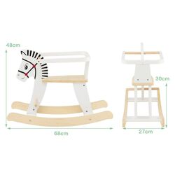 Игрушка-качалка Costway UY10072WH (White) Thumb