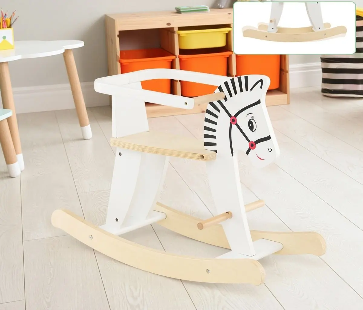 Игрушка-качалка Costway UY10072WH (White) - 5