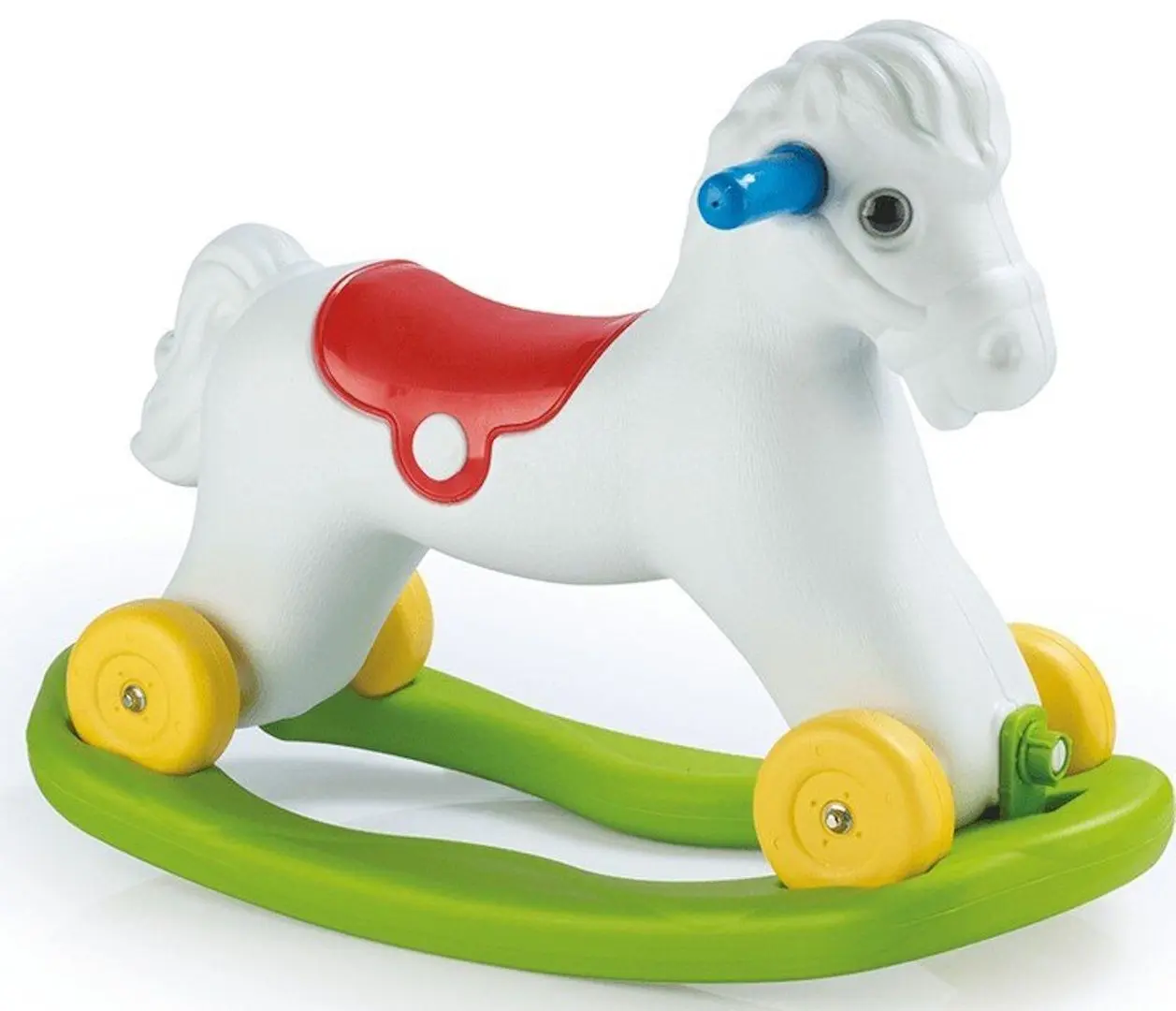Jucarie-balansoar Dolu Horse 7078 (White/Green)