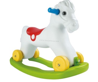 Jucarie-balansoar Dolu Horse 7078 (White/Green)