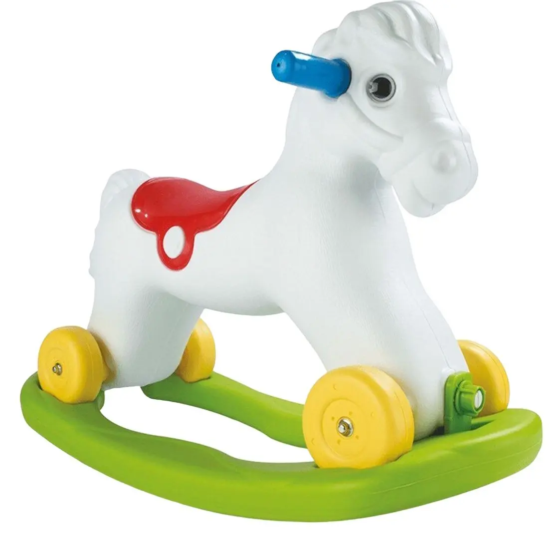 Jucarie-balansoar Dolu Horse 7078 (White/Green)