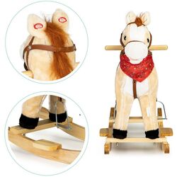 Игрушка-качалка Ecotoys XL-106 (Beige) Thumb