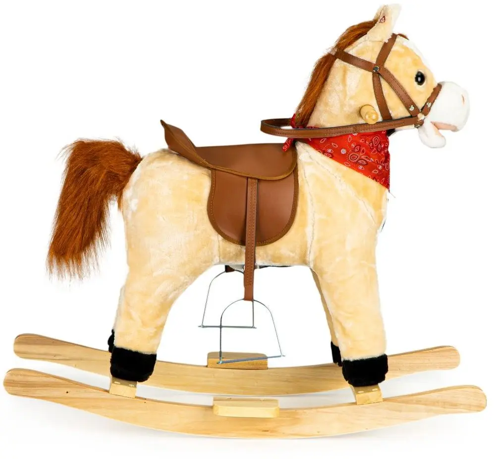 Игрушка-качалка Ecotoys XL-106 (Beige) - 9