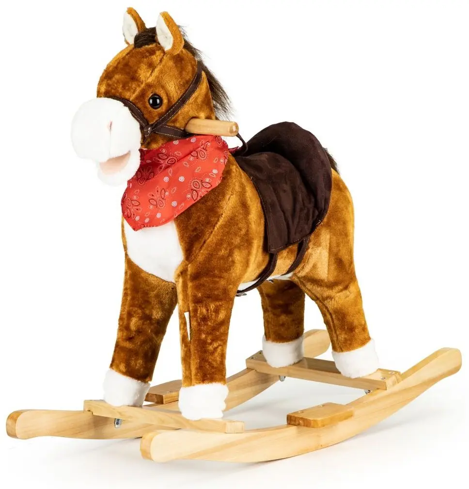 Игрушка-качалка Ecotoys XL-106 (Brown) - 3