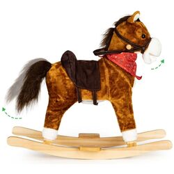 Игрушка-качалка Ecotoys XL-106 (Brown) Thumb