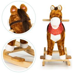 Игрушка-качалка Ecotoys XL-106 (Brown) Thumb