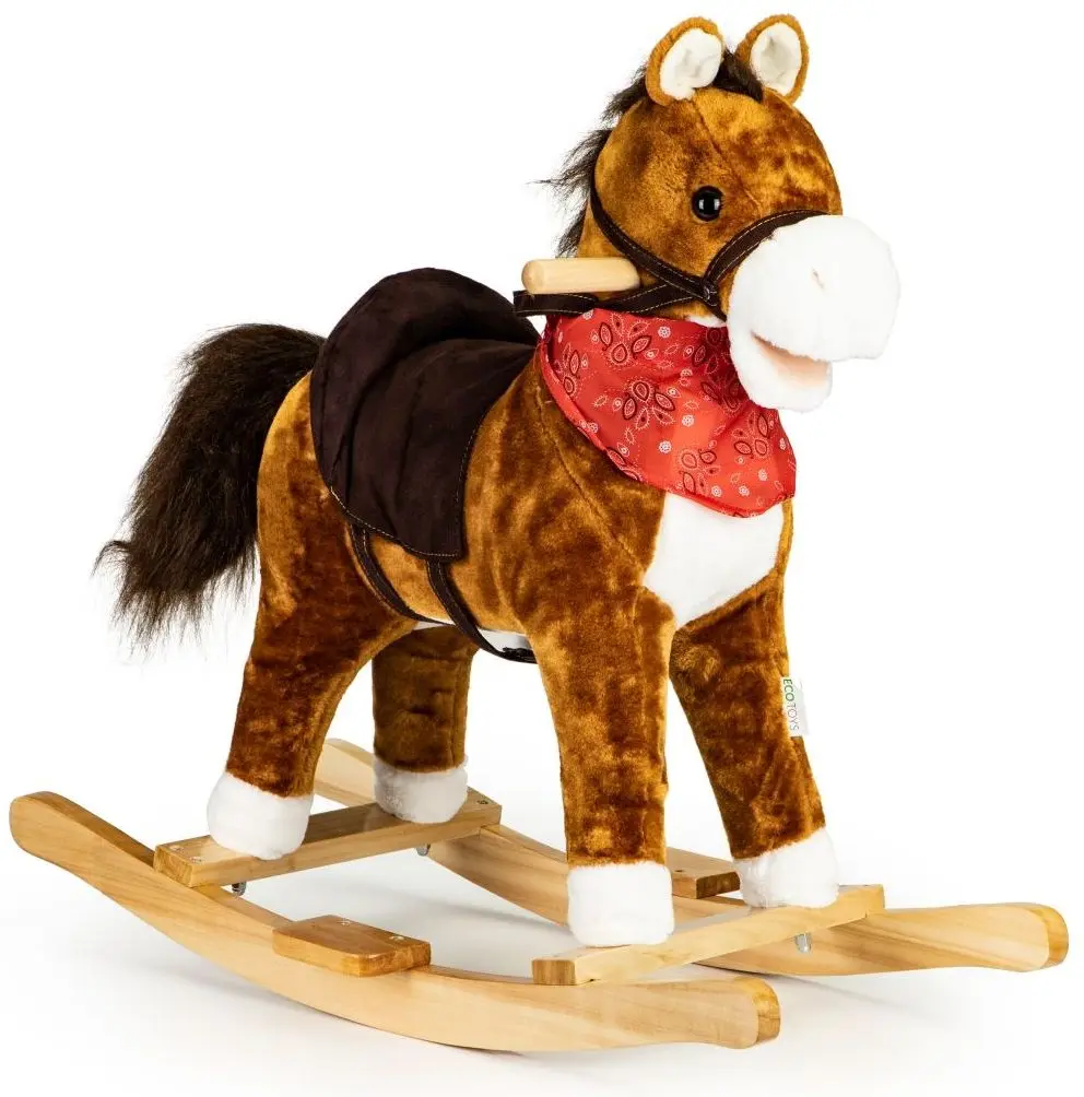 Игрушка-качалка Ecotoys XL-106 (Brown)