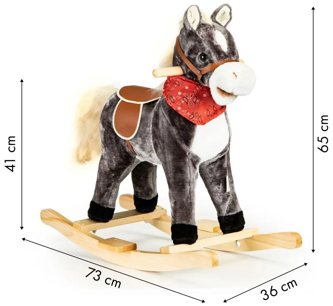 Jucarie-balansoar Ecotoys XL-106 (Gray)