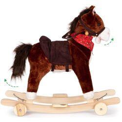 Игрушка-качалка Ecotoys XL-106W (Brown) Thumb