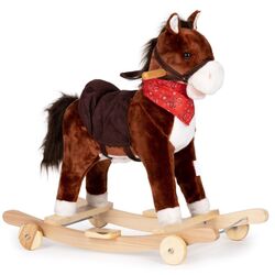 Игрушка-качалка Ecotoys XL-106W (Brown)