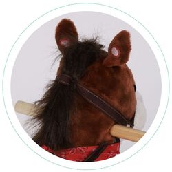 Игрушка-качалка Ecotoys XL-106W (Brown) Thumb