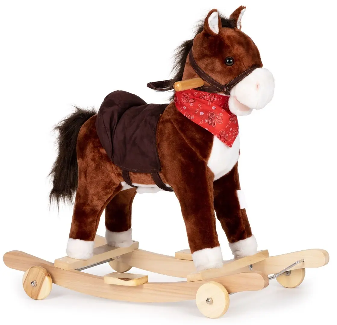 Игрушка-качалка Ecotoys XL-106W (Brown)