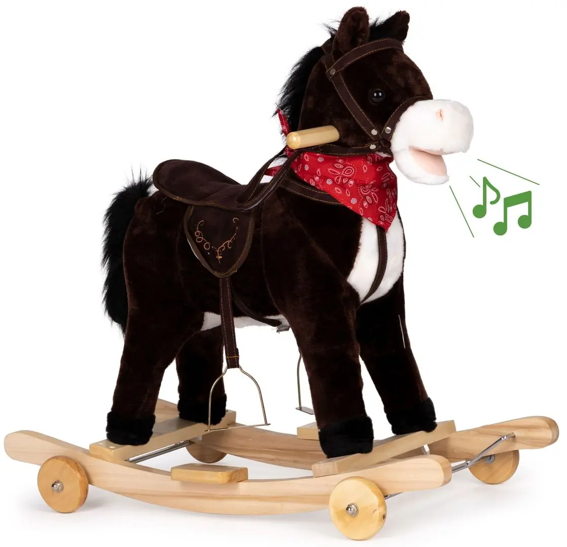 Игрушка-качалка Ecotoys XL-106W (Chocolate) - 6