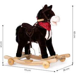 Игрушка-качалка Ecotoys XL-106W (Chocolate) Thumb