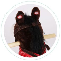 Игрушка-качалка Ecotoys XL-106W (Chocolate) Thumb