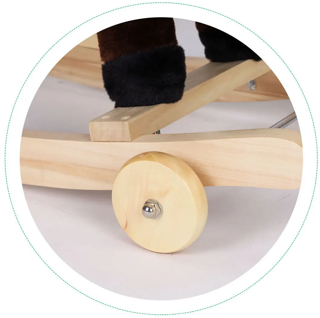 Игрушка-качалка Ecotoys XL-106W (Chocolate) - 10