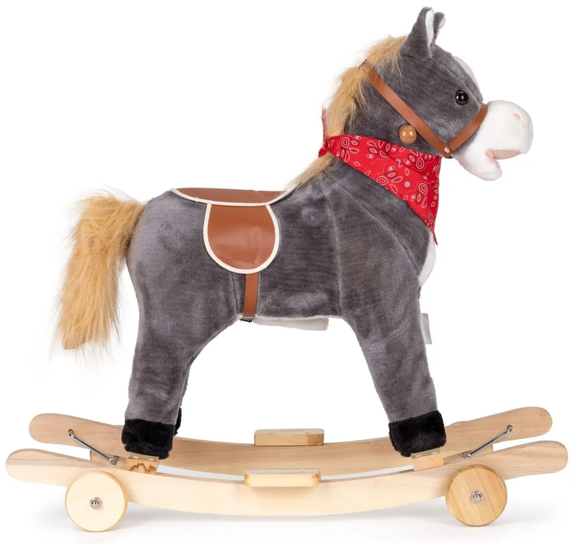 Игрушка-качалка Ecotoys XL-106W (Gray) - 2