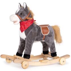 Игрушка-качалка Ecotoys XL-106W (Gray) Thumb