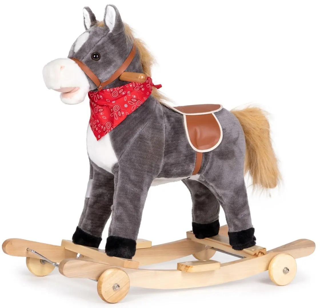 Игрушка-качалка Ecotoys XL-106W (Gray) - 3