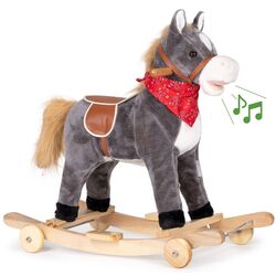 Игрушка-качалка Ecotoys XL-106W (Gray) Thumb