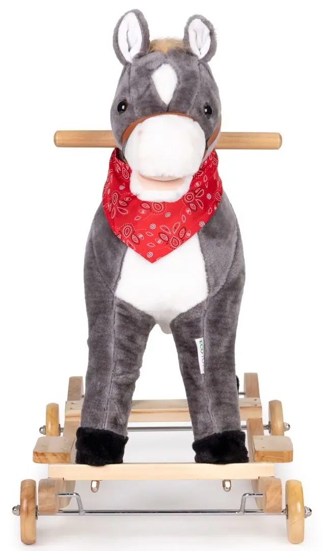 Игрушка-качалка Ecotoys XL-106W (Gray) - 5