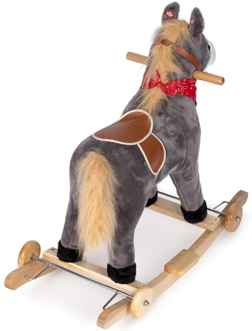 Игрушка-качалка Ecotoys XL-106W (Gray) - 7