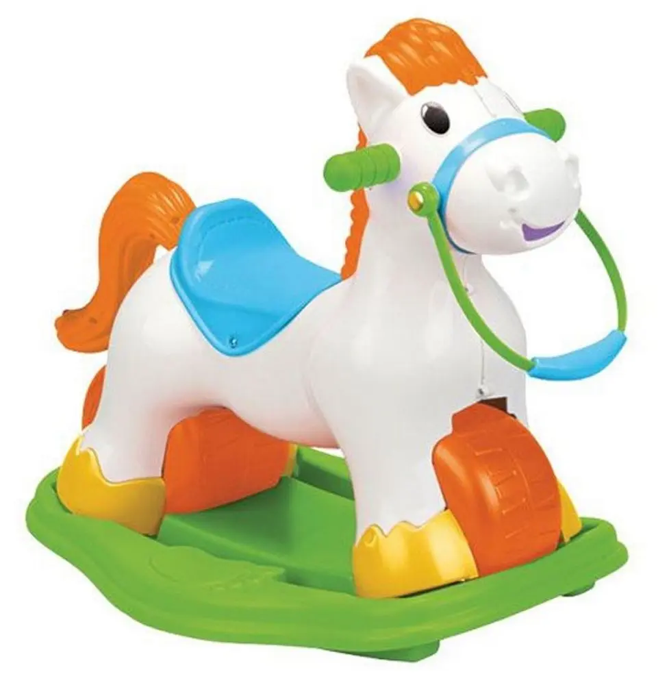 Игрушка-качалка 2в1 Feber 06280 (White/Green)