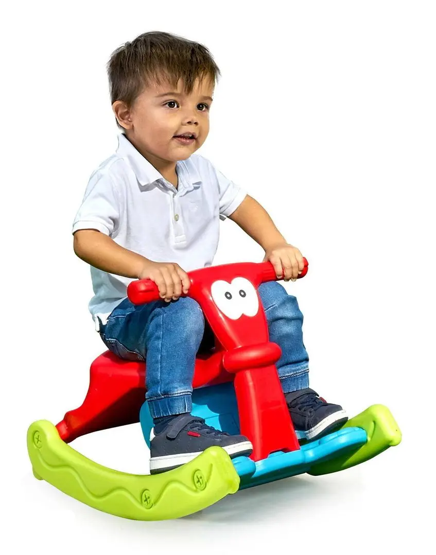 Jucarie-balansoar Feber Sway&Seat FEB02000 (Red/Green)