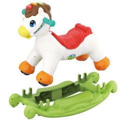 Игрушка-качалка Hola Toys Pony (White/Green) Thumb
