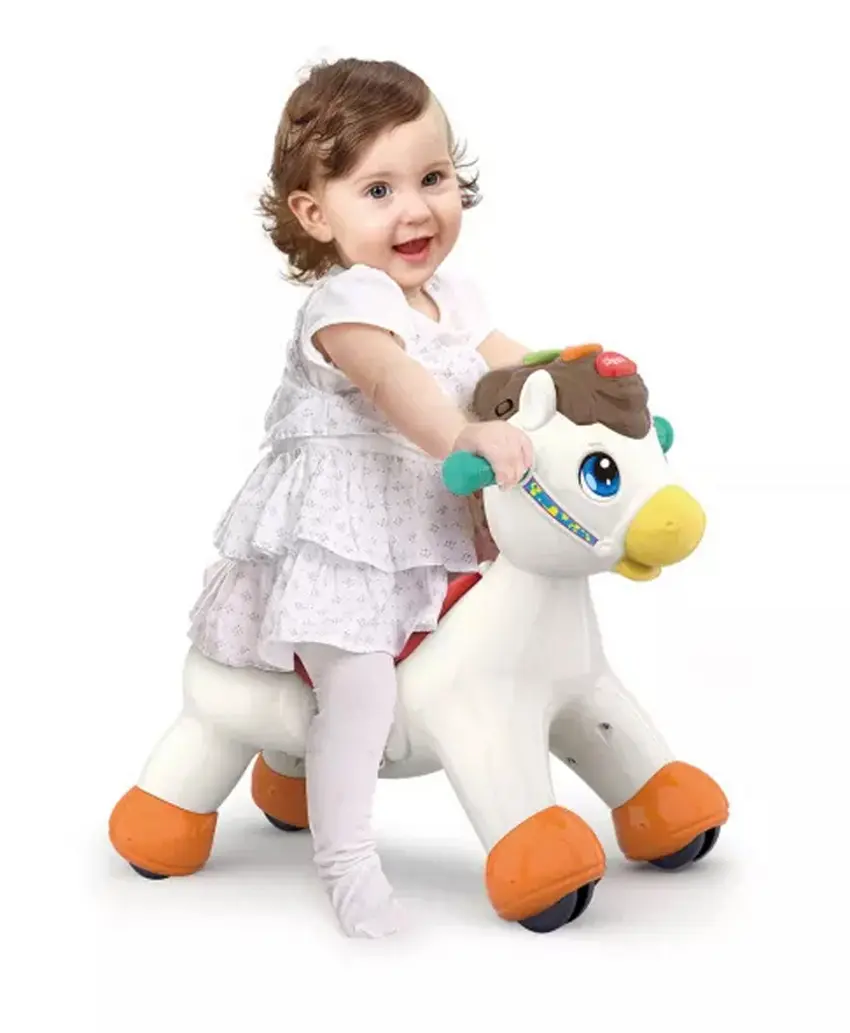 Игрушка-качалка Hola Toys Pony (White/Green)