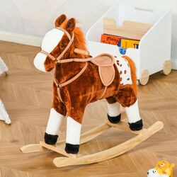 Игрушка-качалка Homcom 330-004BN (Brown) Thumb