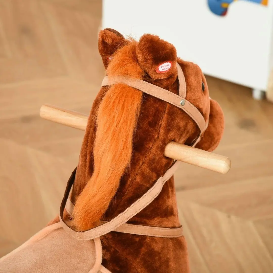 Игрушка-качалка Homcom 330-004BN (Brown)