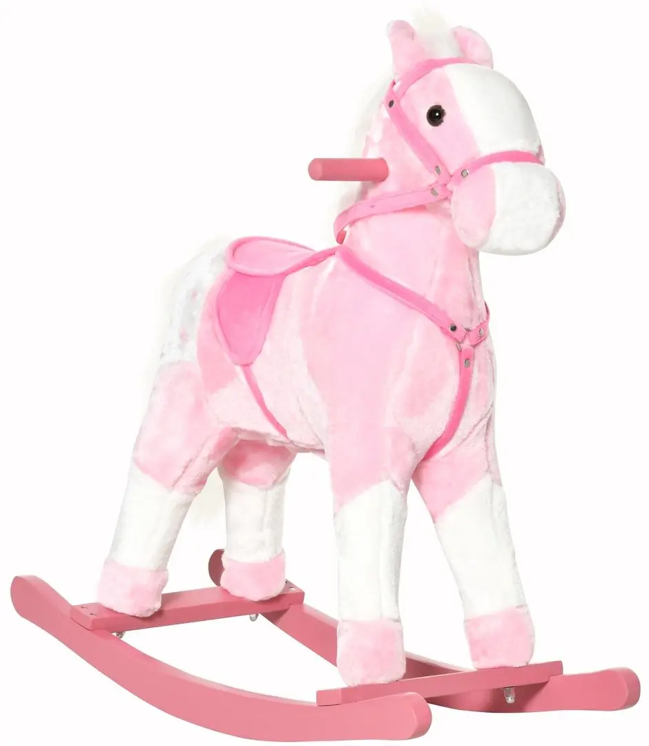 Игрушка-качалка Homcom 330-004PK (Pink)